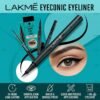 1 (2) Lakme Eyeconic Kajal EYELINER (24H ) leel Long Lasting pencil featuring a waterproof and smudge-proof formula