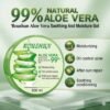 300 ml NATURAL 99% ALOEVERA Roushun Aloe Vera Soothing and Moisture Gel Rasg