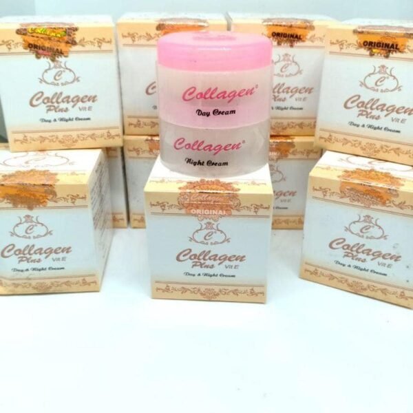 10 FREE SOAP with Collagen Plus Vit E Day & Night Cpve Cream Full Set
