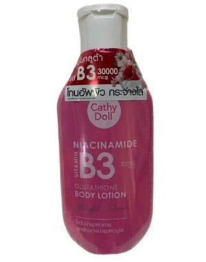 10659259430c38e66c07544ff333b79b.jpg Cathy Doll Niacinamide Vitamin B3 Glutathione (CDB3) Bright Sakura Whiite*ning Body Lotion 150 ML Thailand