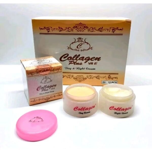 12 FREE SOAP with Collagen Plus Vit E Day & Night Cpve Cream Full Set
