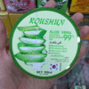 300 ml NATURAL 99% ALOEVERA Roushun Aloe Vera Soothing and Moisture Gel Rasg