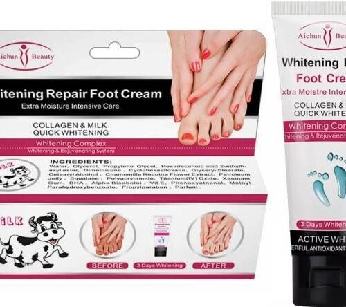 ad766b7ede7b7a201724f1bce0db9fd1.jpg Collagen & Milk Quick Foot Care Cracked Repair Heel Cream Aichun Beauty 100g Afcc