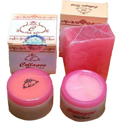 zzzz (1) FREE SOAP with Collagen Plus Vit E Day & Night Cpve Cream Full Set