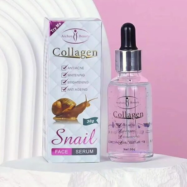 Snail White Collagen WHITENING, Swfs Anti-Acne, Brightening, Anti-Ageing Face Serum