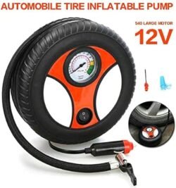 DC 12V vehicle air Pump Portable Electric Mini Tire Air Compressor aic