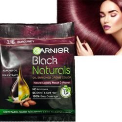 03448fcb8c7d0210578688d76486f237.jpg GARNIER Hair Colouring Creme, gar0 100% Grey Coverage, Black Naturals, 3.16 Natural Burgundy, 20g + 20ml