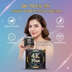 Original 4K Plus 5X Night Cream Made in Thailand 4KP Alpha Arbutin/Kojic Acid: Used for skin whiI-tening and brightening.
