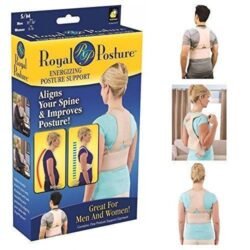 Royal Posture by Bulb Head - The Amazing Back Support Belt that Aligns Your Spine, Posture Corrector Brace (rpb)