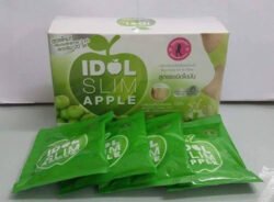 050e384acef6308019cb00c7eea2b6e9.jpg Apple DRINKING Natural Fruit SLIMMING Powder IDOL 10dp Slim Drink Weight Diet Block Burn Fat Radiant Skin 10 Sachets THAILAND