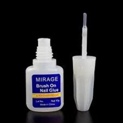Miss Variety Mirage (mng0) Brush On Nail Glue for Artificial Nails with Instant Dry 10g
