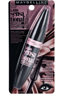 Made in USA Maybelline Lash Sensational Luscious Washable Mascara, Blackest Black lslw