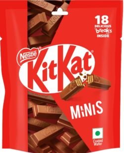 Nestle fb7 KitKat Minis, Chocolate Coated Wafer Bar, (18 Units x one finger 7g) 126g