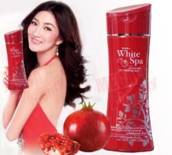 MISTINE WHITE SPA Summer UV3 body WHITENING Lotion with mwsl  Pomegranate 200 ML Made in THAILAND