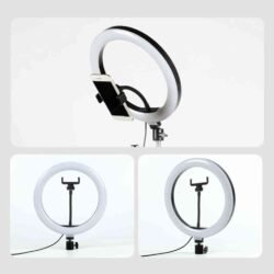 0806fe2da78bc7e03461d8ab675eec8e.jpg High Quality Ring Fill Light (rfl) Phone Holder Light 26cm Shoot Videos LED Ring Light