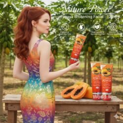 Nature Power Papaya Whytitening Facial Wash - 125ml nppw Rich in Vitamins & Antioxidants