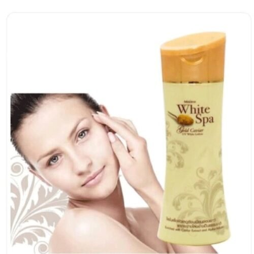 0935d25d02b9bcc1e1e76e5802311c3b.jpg Gold Caviar UV Body Lotion MISTINE White Spa (mwgl) (200 ml) Made In THAILAND
