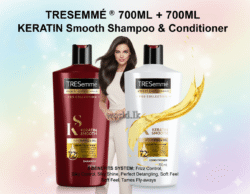 KERATIN Smooth TRESEMMÉ ® 700ML +700ML Shampoo & Conditioner with Marula Oil for Soft and Shiny Hair Tks7 TRESemme