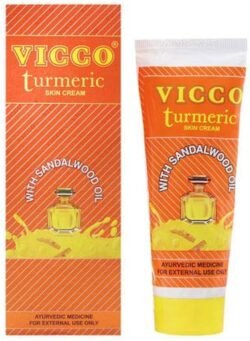0a65d4f0420465843f9d6d7158c2f16e.jpg Vicco Turmeric Ayurvedic Skin CREAM with Sandalwood Oil (Large) - 30g (vtsc)