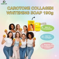 CAROTONE Brightening WHIi-TENING SOAP (cbs) COLLAAGEN formula s190gun protection