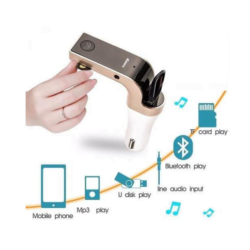 0d1061bfa75e853016a75472a489bf26.png CARG7 Bluetooth Car Charger T Flash USB Direct Connect FM TRANSMITTER / MODULATOR, MP3 Player Digital Display Hands Free Calling Kit Bluetooth answer, hang up, reject, and redial calls and other functions