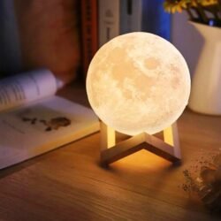 0db4a10c0a9575e9cb62a007ece3744a.jpg 15 cm 3D Moon Touch Sensor Lamp Mlp with Wooden Stand Bedroom Decoration Light Night Lamp Multicolor Birthday Gifts for Boys Girls Friends Lover