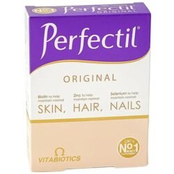0eddbdf8a43dc7615bc0266272e6c9ff.jpg PERFECTIL Original Extra Support Hair, Skin & Nails Supplement Phsn Capsules by Vitabiotics UK