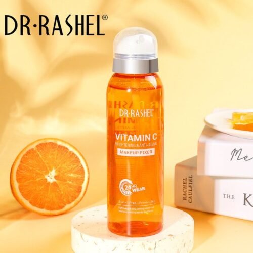 0f3afe7248c19a3f453f5e20db46dd21.jpg DR RASHEL Vitamin C Makeup Fixer Vc Face Spray 160Ml (Dvmf) Ultra-Hydrating Non-Sticky Weather Proof, Moisturizing