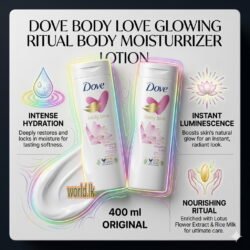 1 (19) 400 ml Original Body Love Dove Body Love Glowing Ritual Body Moisturizers and Cream Lotion dbll