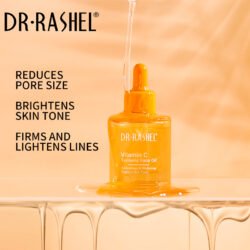 Turmeric Face Oil DR RASHEL Vitamin C Turmeric Face Oil Antioxidant & Hydrating Brighten Skin Tone 35ml vtfo