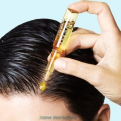 12fe87c459849bd4b16183a0e0722bf0.jpg 10 Pcs (1 Full Box) Herbal SKIN DOCTOR HAIR GROWTH AMPOULES for Hair Treatment with Anti-Hair Fall. Formulated In FRANCE 10ML Hshg