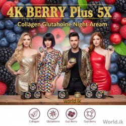 147e6cc6ed3bb8521db2faef4798fee4.jpg 4K BERRY Plus 5X WHIi TENING Collagen Glutathione Alpha Arbutin Night Cream bp5x Made in Thailand