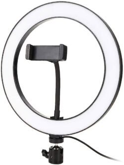 158a64c919171576a1012116cfb0293a.jpg High Quality Ring Fill Light (rfl) Phone Holder Light 26cm Shoot Videos LED Ring Light