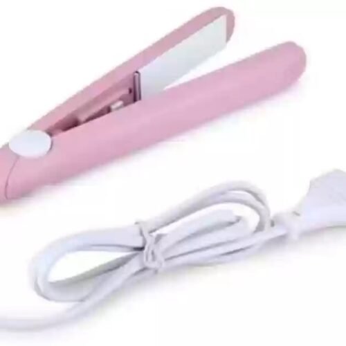 Make Time Mini (mhis) Hair Straightener Iron Mini Hair Straightener Brush Flat Iron Multicolor