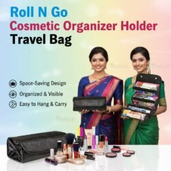 Cosmetic Bag Travel Bag Roll N Go Women's Bag Holder Travel Buddy Organizer (brng)