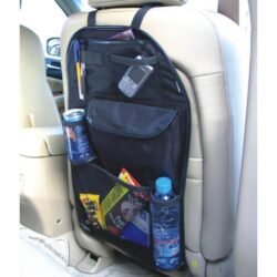 Car / Vehicle Back Seat Storage Bag / Multi Pocket Organizer Adjustable Seat Strap (cbso)