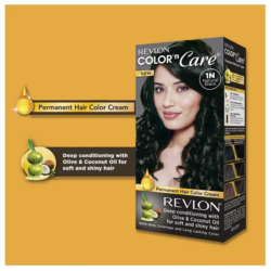 1e0f2254799fc267a2f19cca3eb864b7.png REVLON NATURAL BLACK Permanent rnbc Hair Color CREAM Deep Conditioning with Olive & Coconut Oil for Soft and Shiny Hair