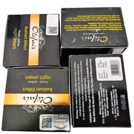 1e20858ccf916fbc349fde23c2d79e12.jpg Made in India Genuine OLIFAIR Radiant Effect pearls saffron Night CREAM Orec