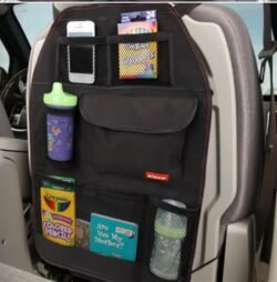 Car / Vehicle Back Seat Storage Bag / Multi Pocket Organizer Adjustable Seat Strap (cbso)