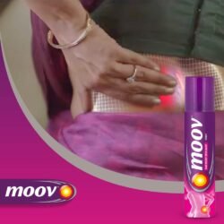 Moov Fast Pain Relief Spray - 80g  BIG SIZE (mopg) Suitable for Back Pain, Muscle Pain, Joint Pain, Knee Pain