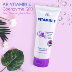 241a1a8fafed4790a20a53f5956b97a1.jpg AR Aron Vitamin E +Coenzyme Q10 (avcq) Deep Cleansing Facial Foam Anti-Aging Soft Skin 190g