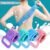 Silicone Bath Scrub Rubbing Towel Sbsr mud and rubbing ash, two-step scrubbing belt body brush