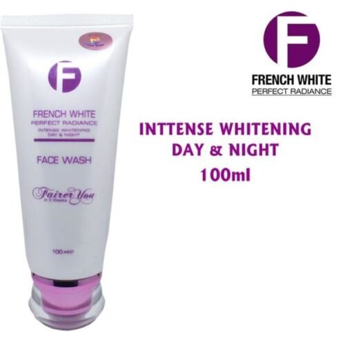 272d3b19f12368b89e607b872084948c.jpg FRANCE FRENCH WHITE FACE WHITENING WASH Fairness Helps Lightens Skin Complexion While Deep Cleansing 100 ML (Fwfw)