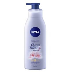 NIVEA Cherry Blossom Lotion 400 Ml With Jojoba Oil Beautifully Glowing Skin (Ncb)