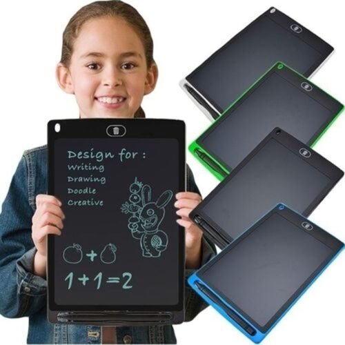 296575f5bc6c1a81eb70a2dcbf70e477.jpg Kids Drawing Tablet 8.5 inch (wtk) LCD Drawing Pad Drawing Tools Portable Reusable Erasable Ewriter, Office Writing Board, Office Blackboard,