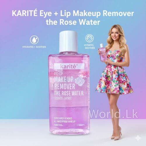 2a1a8d933d2bca20980d657c9dc5b4bc.jpg KARITE Eye + Lip Waterproof Makeup Remover the Rose Water kmrw 180ml