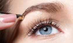 2ae134524aa303d5e3a65b8139169301-1.jpg Eyebrow Professional (geps) Gold Twweezer Professional Twweezer for Eyebrow Gold Steel 1pcs