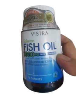 VISTRA Salmon Fish Oil 1000mg Plus Vitamin E Capsule