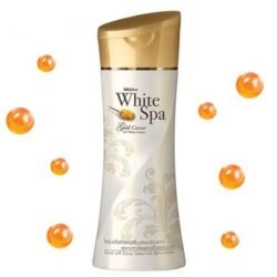 MISTINE WHITE SPA (mwgl) Gold Caviar UV Body Lotion (200 ml) Made in THAILAND