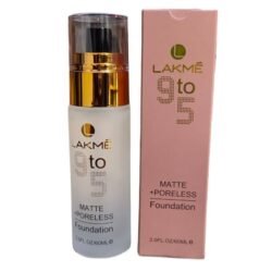 LAKME 9 To 5 Matte + Poreless Liquid Primer Foundation 60 ml lmfn